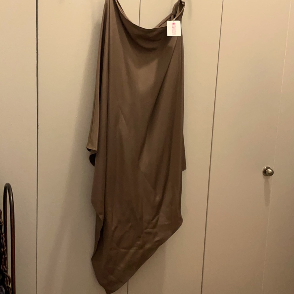 One shoulder Paradis dress from Intermix NYC